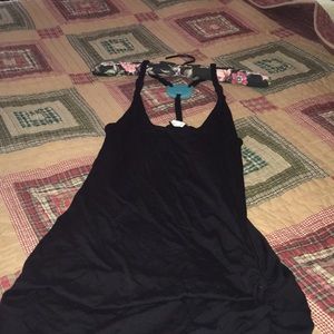 Long black maxi dress from Venus.